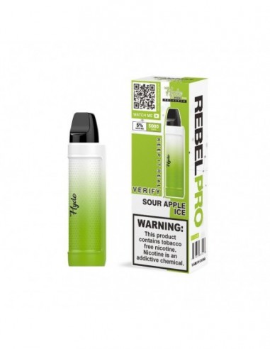 Hyde REBEL Pro Disposable Vape Pen 5000 Puffs Rechargeable